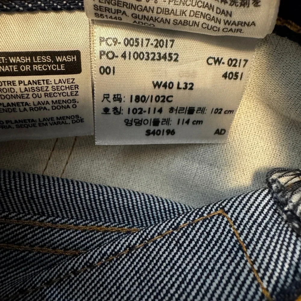Levis 517 Bootcut Jeans Men's 40x32 Blue Cowboy Landman Yellowstone Western NWOT